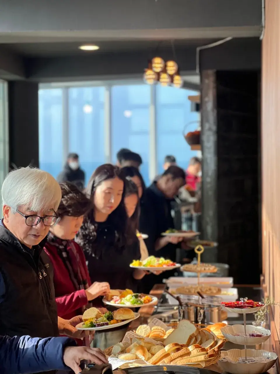 마녀의언덕 카페의 조식과 브런치 이용 공간